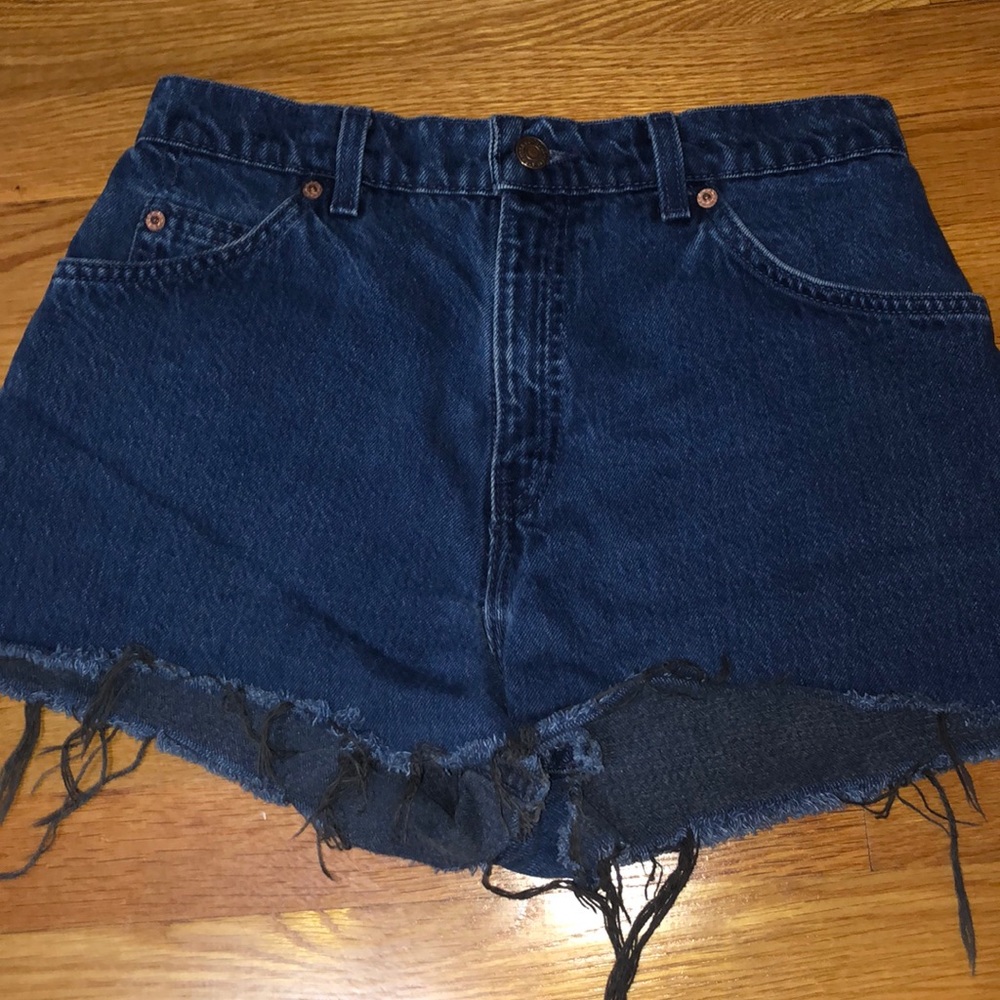 Levi’s Orange Tag Cutoff Shorts
